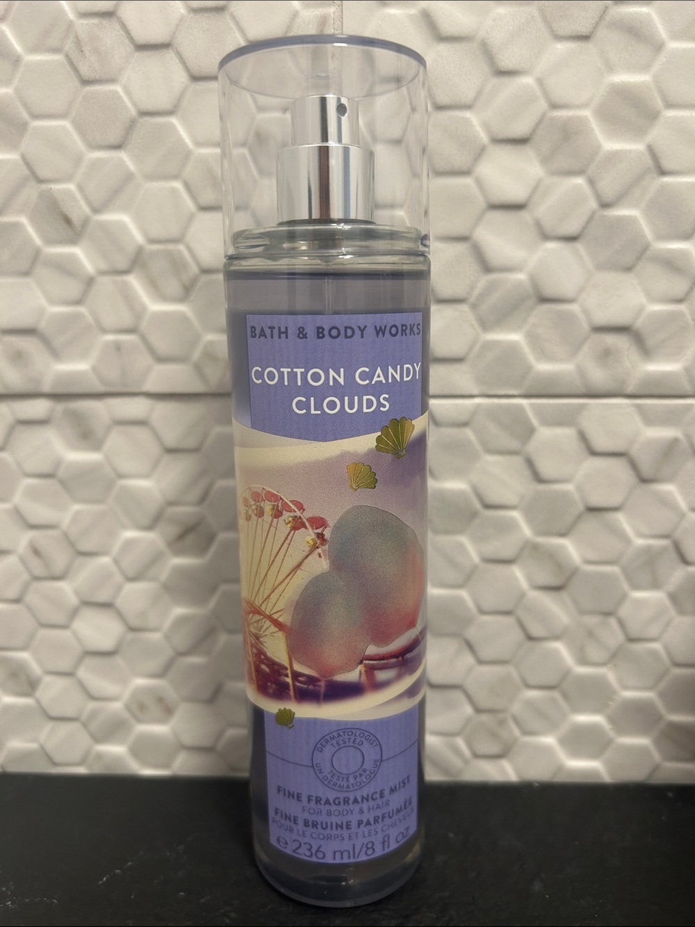 NEW 🆕 Bath & Body Works Cotton Candy Clouds Fine Fragrance Mist - Lavender